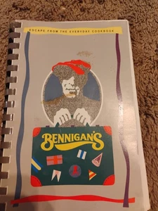 1989 Bennigan's International Cookbook: Escape from the Everyday softcover - Picture 1 of 14