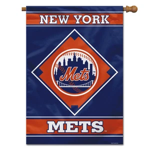 New York Mets Flag 28x40 House 1-Sided CO - Picture 1 of 1