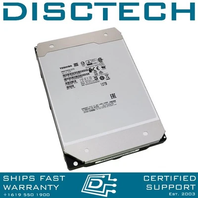 12TB SATA Hard Drive MG07ACA12TE equiv ST12000VN0008 ST12000NM001G - 5 Yr WNTY - Image 1 of 4
