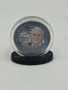 MIKE PENCE VICE PRESIDENT JFK HALF DOLLAR COIN - Picture 1 of 2