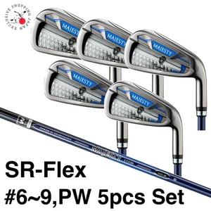 Majesty Golf Royale Iron Wedge 5pcs Set #6~9,PW SR-Flex LV550 Graphite Shaft RH - Picture 1 of 10