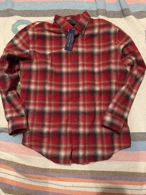 Pendleton Mason Flannel Shirt Size XL Long Sleeve Button Up New With Tags - Image 1 of 4