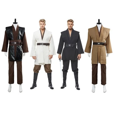 Jedi Anakin Skywalker Darth Vader Disfraz Disfraz Bata Halloween Capa Halloween Foto 1 de 4
