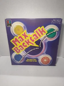 Max Backtalk Game Milton Bradley Vintage 1986 Electronic Works COMPLETE in box - Picture 1 of 9