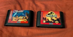 Disney's Aladdin & Jurassic Park Genesis Bundle - Tested - Picture 1 of 3