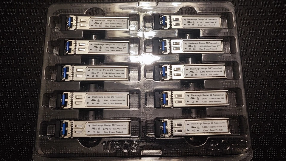 Трансивер Blackmagic Design 3G-SDI SFP (оптоволокно LC) - Изображение 1 из 1