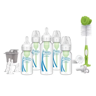 Dr. Brown's Anti-Colic Options+ Baby Bottle 0m+ Newborn Gift Set - Image 1 of 4