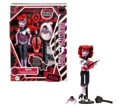 Monster High Operetta Boo-riginal Creeproduction Doll w/ Pet & Stand New in Box