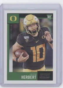 2020 Score Red #362 Justin Herbert Oregon Ducks - Picture 1 of 1