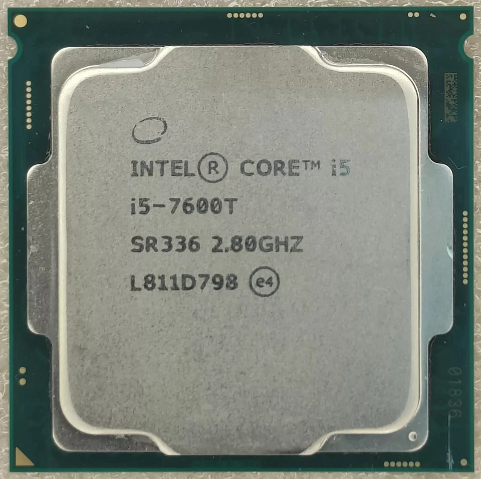 Intel Core i5-7600T Quad-Core 7th Gen 2.8GHz Desktop CPU Processor SR336 Tested - Image 1 of 1