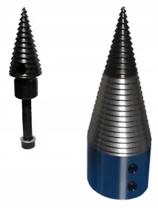 Drillkegel Kegelspalter Holzspalter wechselbare Spitze (extra gesichert) - Bild 1 von 3