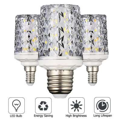 2X 24w 30w 40w 50w Led Bulb E27 Light Bulbs 120v E14 110v 3500k Warm 220v White - Image 1 of 4