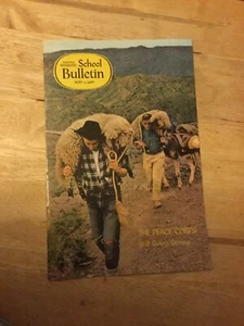 Boletín escolar de National Geographic 2 de mayo de 1966 del Cuerpo de Paz - Imagen 1 de 3