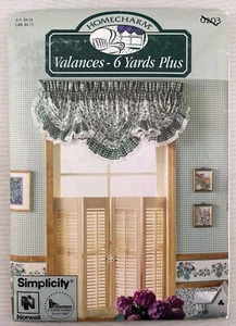 Simplicity Norwall Concord House 0203 Homecharm Pattern Valances-6 Yards Plus - Picture 1 of 3