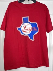 Stitches Texas Rangers Cooperstown Collection T Shirt Men's XLARGE NWT Red - Picture 1 of 4