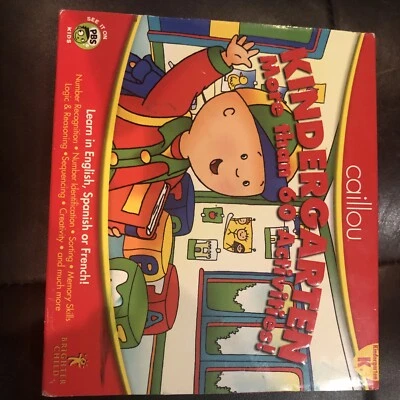 Cosmi 022787745172 Caillou Kindergarten - PC - CD-ROM - - Image 1 of 2