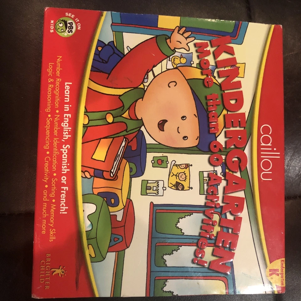 Cosmi 022787745172 Caillou Kindergarten - PC - CD-ROM - - Image 1 of 2