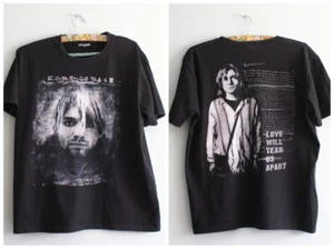 Kurt Cobain Vintage T-Shirt, Rare Vintage Nirvana T-Shirt, Vintage Band Shirt - Bild 1 von 10