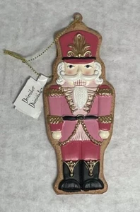 Nutcracker Ornament 5 inches Tall Gift Pink Sugar Cookie - Picture 1 of 5