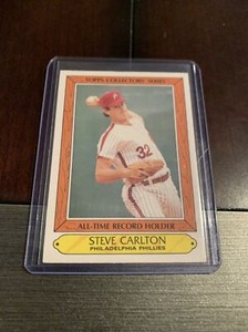 1985 Topps STEVE CARLTON Collector's Series #6 Philadelphia Phillies NM-MT