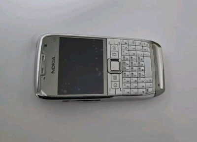 Nokia E71 Mobile  Phone (Orange) QWERT Keypad 3G WIFI Mobile White - Image 1 of 4