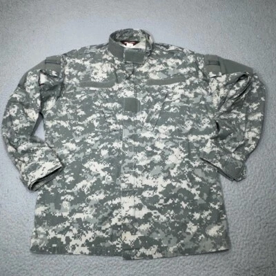 US Army Coat Men Medium Green Digital Camouflage Combat Uniform Tru Spec Jacket - Image 1 of 4