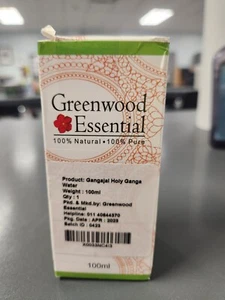 Gangajal Holy Ganga Water River 100% Natural Grado Terapéutico 100 ml  - Imagen 1 de 7