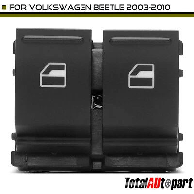 Interruptor de ventana eléctrica para Volkswagen Beetle 2003 2004 2005 2006 2007-2010 centro Foto 1 de 4