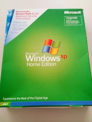 Windows XP Home Edition with SP2 Retail Upgrade Box, English, 2004 - Bild 1 von 4