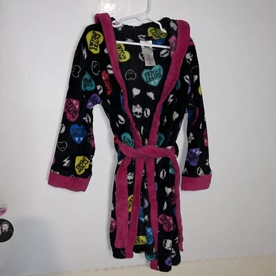 Bata Monster High Niñas 6X Calaveras Negras Rosa Cierre Cinturón Foto 1 de 4