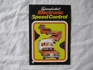 Hayes Dana speedostat speed control mini brochure (cruse control) - Picture 1 of 3