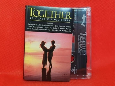 Various - Together: 20 Classic Soul Duets (1995) Cassette RARE (VG+) - Image 1 of 2