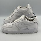 Nike Air Force 1 Trainers Boys Girls Womens Uk Size 5 Low White Af1 Sneakers