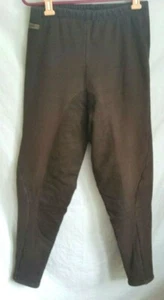 Boink Kids Riding Breeches Pants Size M Brown Lined Cotton Equestrian Horse USA - Picture 1 of 11