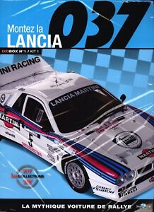 Build the  Lancia 037 Rally 1/8 New in box   n°1   ixo collections