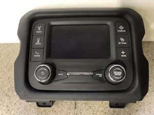 2018-2022 Jeep Wrangler Gladiator OEM 5” Radio Stereo Display And Receiver - Picture 1 of 9