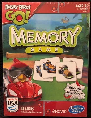 Angry Birds Go! Memory Hasbro Brand Game In New Sealed Packaging - Image 1 of 3