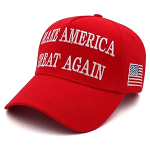 Baseball Cap for Trump 2024 45-47 MAGA Hat Make America Great Again with US Flag - Picture 1 of 9