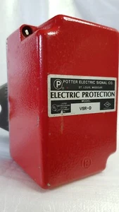 POTTER MODEL: VRD-D VANE TYPE WATERFLOW SWITCH WITH RETARD ( NEW ) OLD INVENTORY - Picture 1 of 6