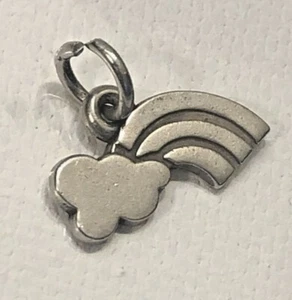JAMES AVERY RAINBOW CLOUD CHARM RARE !!!! SPLIT RING  - Picture 1 of 3