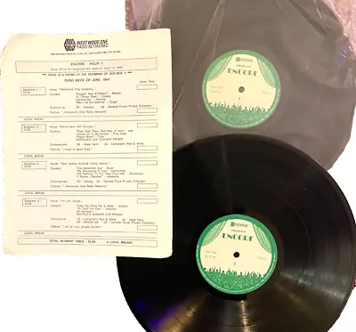 6/15/87 ENCORE 2 HR TOP POP STANDARDS & BIG BAND RETROSPECTIVE; FRANK SINATRA - Image 1 of 3