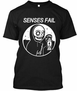 New NWT Senses Fail American Post Hardcore Band Music Retro Logo T-Shirt Size XL