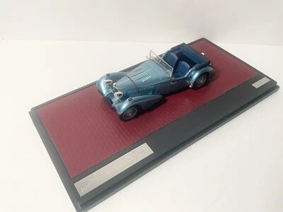 1/43 1938 Bugatti  T57 Roadster Vanden Plas open blue Matrix MX40205-101 - Image 1 of 4