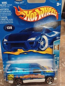 Hot Wheels Work Crewsers Dodge Ram 1500 Truck blau Wolfman Pizza Diecast #138 - Bild 1 von 5
