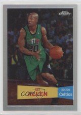 2007-08 Topps Chrome 1957-58 Variations Refractor /999 Ray Allen #9 HOF