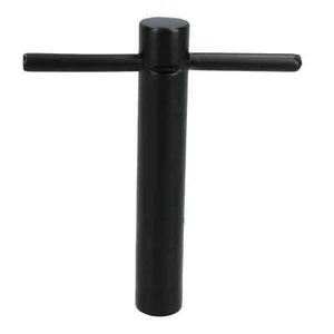 2 x Black Aquafax Anti-Vandal Key for Canal & River Lock Paddle Mechanisms - Picture 1 of 1