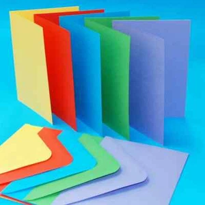 Coloured Envelopes Cards Party Invitations Wedding Invites Greeting Cards Craft - Picture 1 of 4