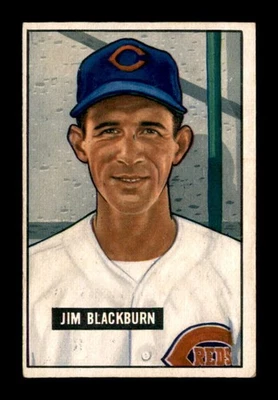 1951 Bowman #287 Jim Blackburn   EX X3358507 - Image 1 of 3