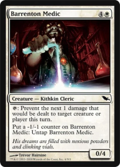 Barrenton Medic - Medium Play MTG Shadowmoor - Image 1 of 1