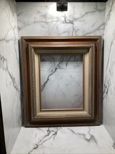 Vintage Matted Tone Wooden Frame .. Holds 11 X 14” Frame Only - Picture 1 of 8